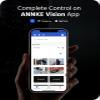 ANNKE H800 8CH Dome PoE Security Camera System with 8MP H.265+ NVR, 4X 5MP Outdoor IP Camera, Audio Recording, 100ft EXIR 2.0 Night Vision, IP67 Weatherproof, 24/7 Video Surveillance(NO HDD Included) view 4