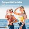 HEYSONG Waterproof Shower Bluetooth Speaker, Durable & Portable with Clear Sound, Ideal for Shower, Pool, Beach & Kayaking  Great Gift for Girls, Women view 4