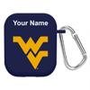 Affinity Bands West Virginia Mountaineers Custom Name HD Case Cover Compatible with Apple AirPods Gen 1 & 2 (Navy) view 1