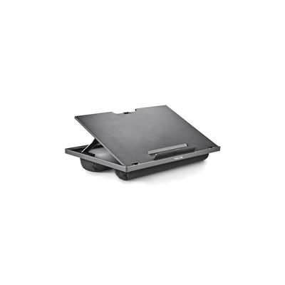 NGS LAPNEST - Multifunctional and Ergonomic Laptop Stand for Laptops up to 15.6 Inches with Padded Base, Adjustable with 8 Levels of Height
