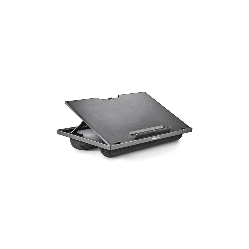 NGS LAPNEST - Multifunctional and Ergonomic Laptop Stand for Laptops up to 15.6 Inches with Padded Base, Adjustable with 8 Levels of Height