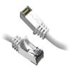 0.5Ft Cat.8 S/FTP Ethernet Network Cable 2GHz 40G (White) view 1