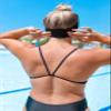 Sporti Swimming Headband - Swimmer Ear Wrap (Black) view 4