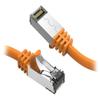 0.5Ft Cat.8 S/FTP Ethernet Network Cable 2GHz 40G (Yellow) view 1