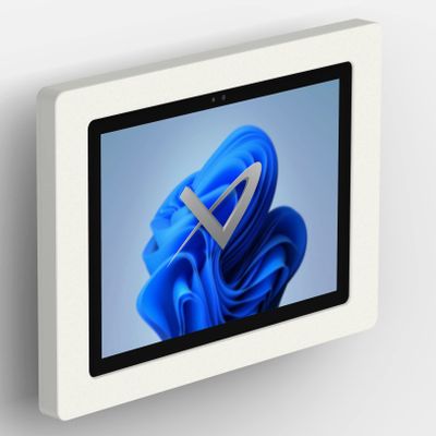 VidaMount White Enclosure and Tilting VESA Wall Mount [Bundle] Compatible with Microsoft Surface Pro 8 / Pro X