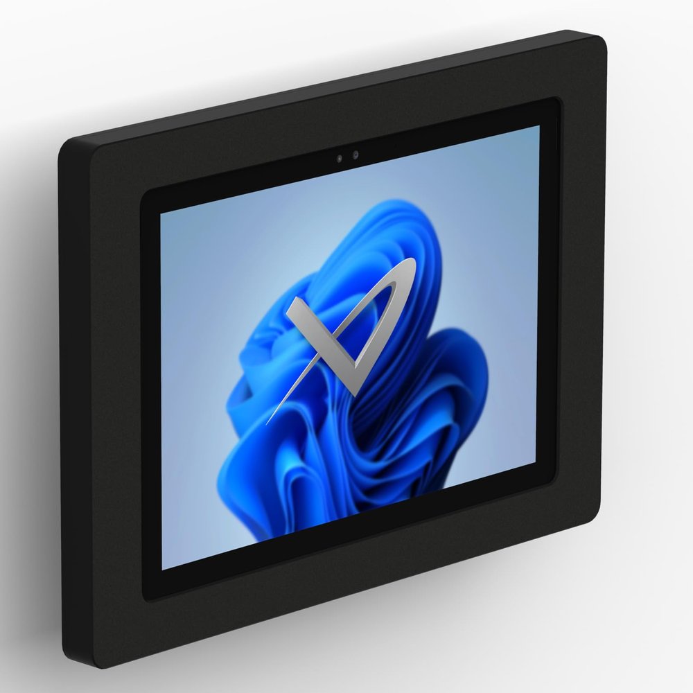 VidaMount Black Enclosure and Tilting VESA Wall Mount [Bundle] Compatible with Microsoft Surface Pro 8 / Pro X