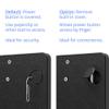 VidaMount Black Enclosure and Tilting VESA Wall Mount [Bundle] Compatible with Microsoft Surface Pro 8 / Pro X view 3