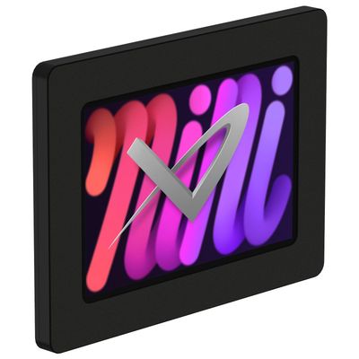VidaMount Black Exposed Rear Camera VESA Enclosure Compatible with iPad mini (6th Gen)