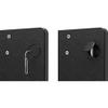 VidaMount Black Exposed Rear Camera Enclosure and Fixed VESA Slim Wall Mount [Bundle] Compatible with iPad mini (6th Gen) view 2