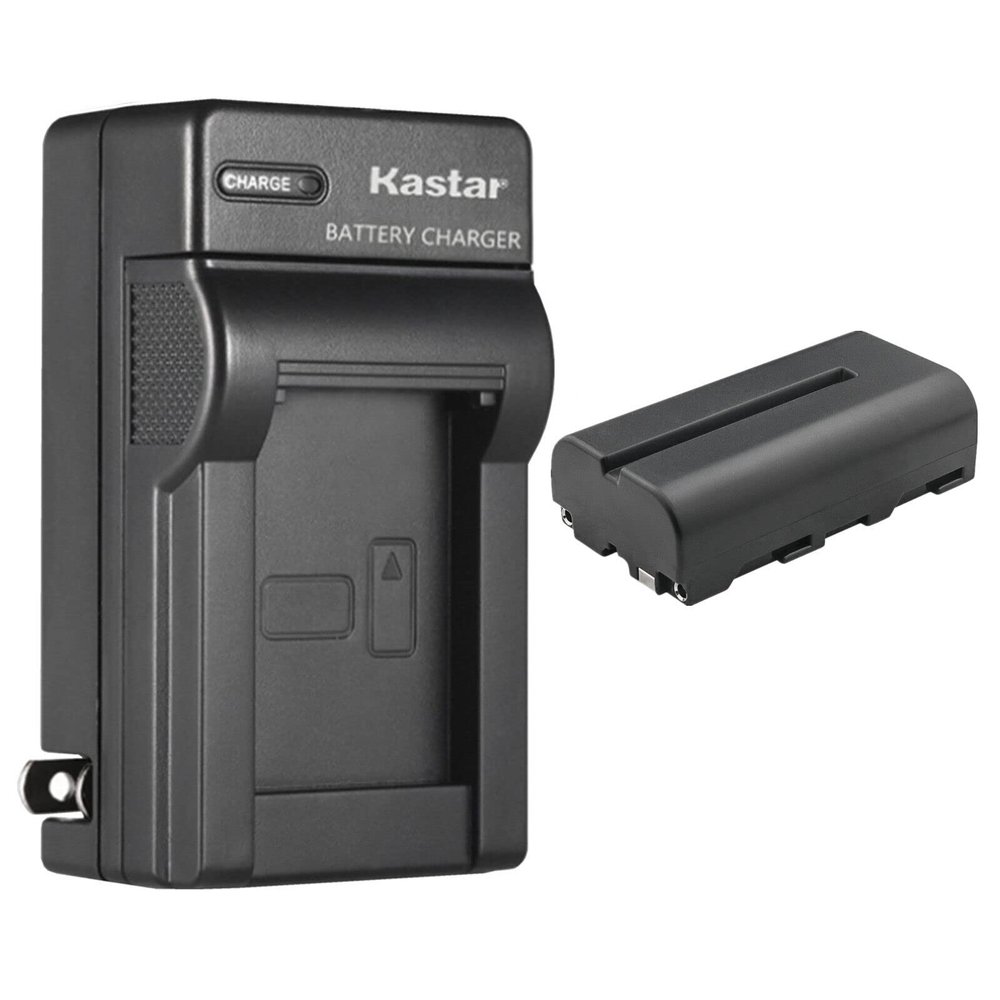 Kastar 1-Pack NP-F550 / NP-F570 Battery and AC Wall Charger Replacement for FEELWORLD FW1018SPV1 10.1" SDI DSLR Camera Field Monitor, F5 PRO 5.5 INCH Touch Screen DSLR Camera Field Monitor
