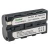 Kastar 1-Pack NP-F550 / NP-F570 Battery and AC Wall Charger Replacement for FEELWORLD FW1018SPV1 10.1" SDI DSLR Camera Field Monitor, F5 PRO 5.5 INCH Touch Screen DSLR Camera Field Monitor view 2