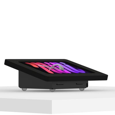 VidaMount Black Enclosure and Fixed Tilted 15 Desk/Surface Mount [Bundle] Compatible with iPad mini (6th Gen)