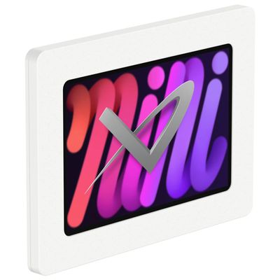 VidaMount White Exposed Rear Camera VESA Enclosure Compatible with iPad mini (6th Gen)