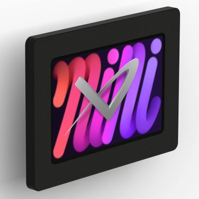 VidaMount Black Enclosure and Tilting VESA Wall Mount [Bundle] Compatible with iPad mini (6th Gen)
