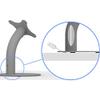 VidaMount Light Grey Enclosure and Portable Fixed Stand [Bundle] Compatible with iPad mini (6th Gen) view 4