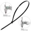 200 Pieces Large Cable Ties 24 Inch Heavy Duty Nylon Zip Ties with 175 Pounds Tensile Strength Self Locking UV Resistant for Indoor and Outdoor Use(Black) view 2