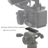 DF DIGITALFOTO IRIG Thanos Stabilizing Arm Adapter,Steadycam Gimbal Vest Rotatable Ball Head with Quick Release Plate Compatible with DJI Ronin 4D/RS2/RSC2,Crane 3S etc Connect 12/13/16mm Tube Vest view 2