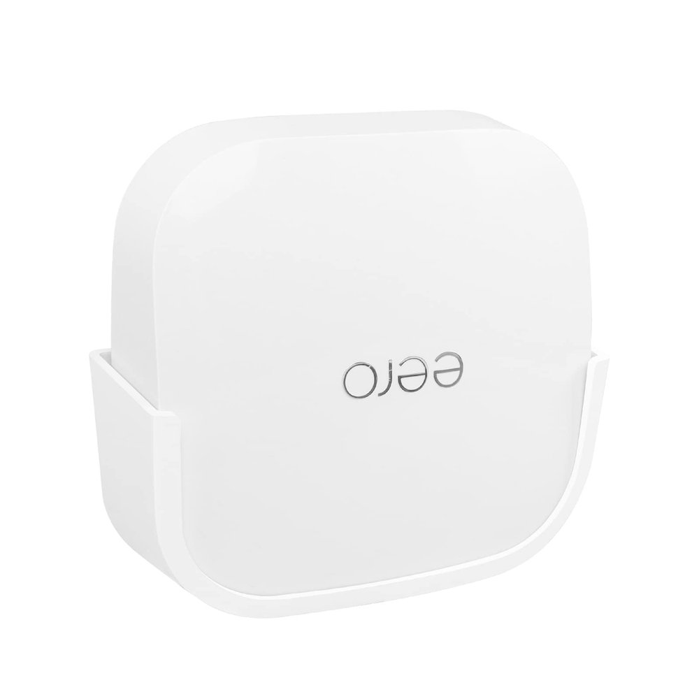 Screwless Wall Mount for eero Pro 6E Tri-Band Mesh Wi-Fi Holder, No Tools Required, Easy to Install, No Drilling, Strong VHB Adhesive Mount (2)
