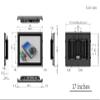 LEANGLE 17" Industrial Embedded Panel PC,Ratio 4:3 Resistive Touch Screen Computer,Intel i3-4005U/i5-3210M/i5-4200U/i7-8565u/i5-10210U,2*COM,Windows 10 Pro view 2