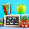200 Pcs Teacher Stickers for Water Bottle Vinyl Waterproof Teacher Appreciation Gifts in Bulk Teachers' Day Stickers for School Laptop Scrapbooking view 2