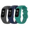 Watch Bands Compatible with Garmin Vivosmart 5 Band Straps Replacement Wristbands Bracelet Band for Vivosmart 5 for Women Men (Large, grey/blue/green) view 1