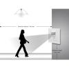 110V Automatic Body Sensor IR Infrared Sensors Switch Motion Detector Wall Mount Outdoor Light (White) view 3