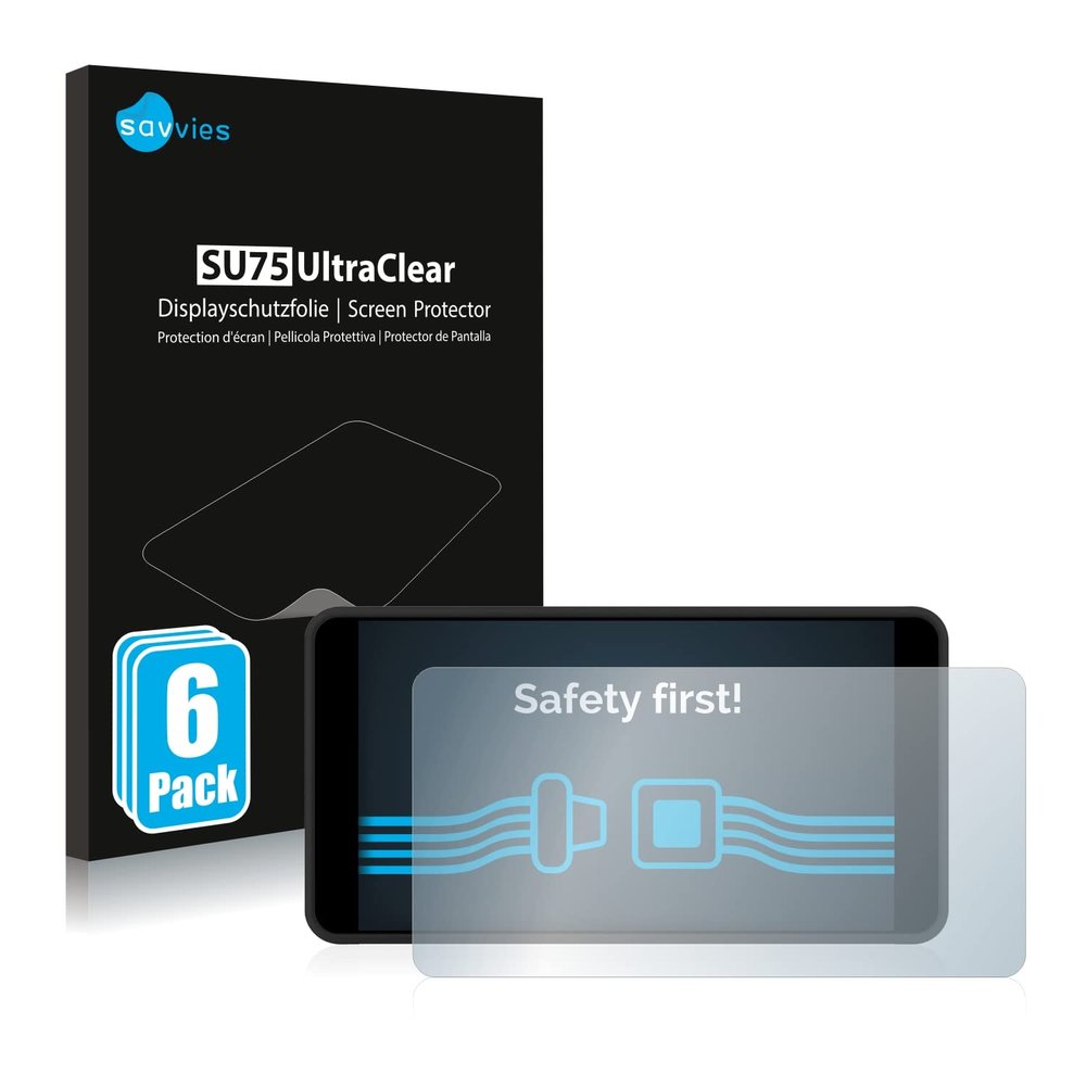 savvies Screen Protector Compatible with Portkeys PT5 II Protection Film Clear 6-Pack