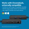 Kensington G1000P USB-C Mini Dock Single 4K Video via HDMI with 85W Power Pass-Through for Chromebook, Windows, MacBooks, iPad and Other Type-C Devices(K35200WW) Black view 2