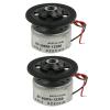 2X RF-300FA-12350 DC 5.9V Spindle Motor For DVD CD Player Silver+Black view 1