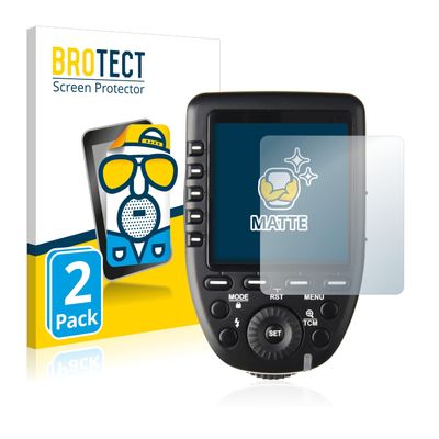 brotect 2-Pack Screen Protector Anti-Glare Compatible with Godox XPro Screen Protector Matte, Anti-Fingerprint Protection Film