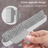 3 in 1 Floor Scrub Brush with Squeegee and Long Handle, 3 in 1 Silicone view 4