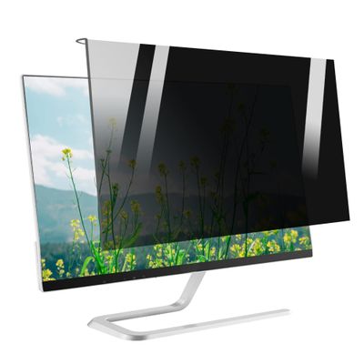 CUNIO Computer Privacy Filter Screen Protector Film for Widescreen Monitor Desktop Frame Hanging Type, Anti Blue Light Protect The Display and Eyes / 23/24in 540x340mm