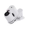 Microscope Accessories Kit 60X Portable Phone Clip Microscope, with LED Light Microscope Slides view 3