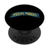 US Army Special Forces Green Beret Long Tab Distressed Look PopSockets Swappable PopGrip view 1