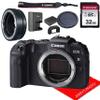 Canon EOS RP Mirrorless Camera Body Only (No Lens) W/Mount Adapter EF-EOS R & 32GB Memory Bundle (Renewed) view 1