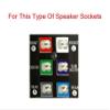 6X Pcs Speaker Sound Red Black Wires Cords Cables Compatible with Samsung Home Cinema view 2