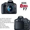 Canon EOS Rebel T7 DSLR Camera Bundle with Canon EF-S 18-55mm is II Lens Bundle + 2pc SanDisk 32GB Memory Cards + Accessory Kit (Renewed) view 2