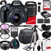 Canon EOS 4000D DSLR Camera with 18-55mm f/3.5-5.6 Zoom Lens , 64GB Memory,Case, Tripod and More (28pc Bundle) (Renewed) view 1
