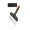 World Enterprises 6" Razor Blade Putty Knife Scraper,Ideal for Cleaning Tile, Stove, Floors, Paint, Adhesive Decals and Stickers from Windows and Glass Includes 1 Double-Edge Blade view 1