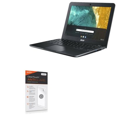 BoxWave Screen Protector Compatible with Acer Chromebook 311 (C722) - ClearTouch Anti-Glare (2-Pack), Anti-Fingerprint Matte Film Skin
