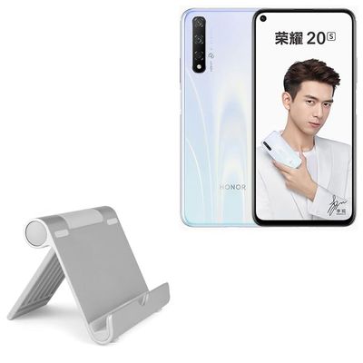 BoxWave Stand and Mount Compatible with Honor 20S - VersaView Aluminum Stand, Portable, Multi Angle Viewing Sturdy