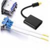 EXCEART Audio Cord Digital Optical Cable Adapters Digital Optical Audio Splitter Digital Audio Splitter 1x2 Audio Splitter Television Adapter Cable view 3