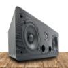 Gravity GCS700 Center Channel Speaker Wooden Center Channel Speaker 150 Watts / 75W RMS with Dual 4-Inch Woofer and Silk Dome Tweeter view 3