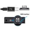 SHANFEILU USB C Female to Printer Male USB B Convert Adapter Type C to MIDI Connector for Printer MIDI Electric Piano &Type-C Device/Laptop 2pcs view 3