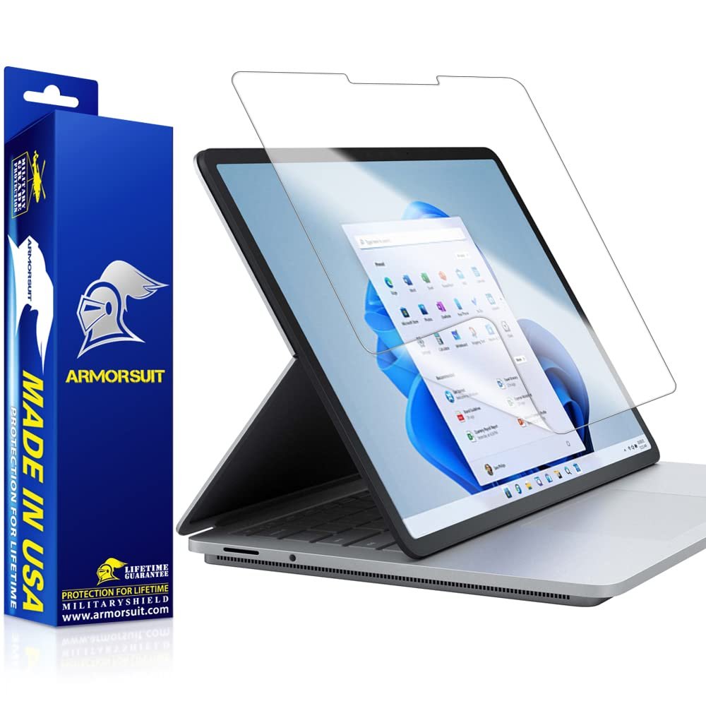 ArmorSuit 2 Pack Screen Protector for Microsoft Surface Laptop Studio 14.4 (2021) MilitaryShield HD Clear Film - Made in USA