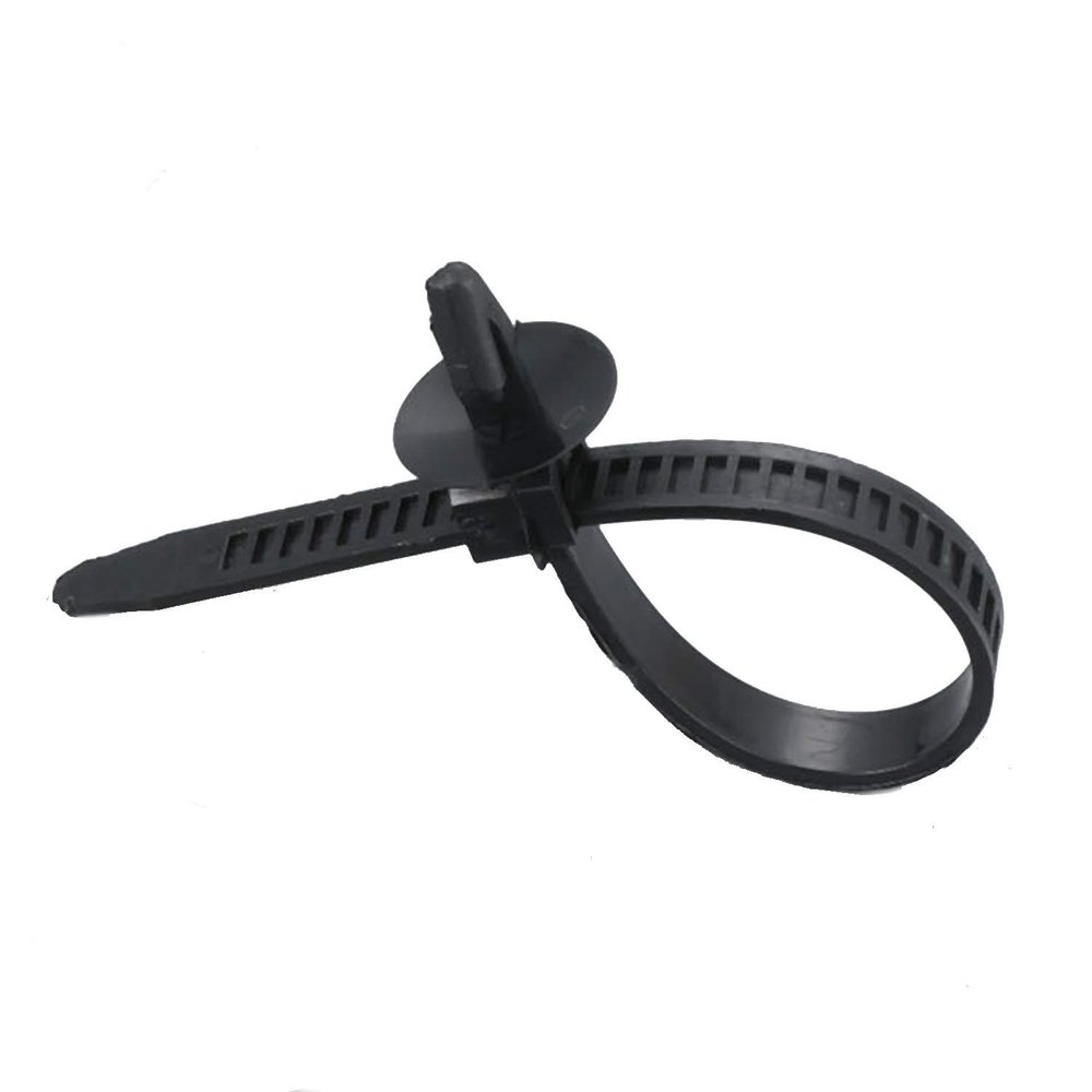 30 Pcs Car Wire Tie Straps Plastic Self-locking Cable Ties Auto Nylon Black Adjustable Cable Straps Releasable Fixed Latch Ties Vehicle Cable Management Straps Universal(Length:5-1/2" Width:5/16")