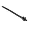 30 Pcs Car Wire Tie Straps Plastic Self-locking Cable Ties Auto Nylon Black Adjustable Cable Straps Releasable Fixed Latch Ties Vehicle Cable Management Straps Universal(Length:5-1/2" Width:5/16") view 4
