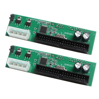 Acxico 2 pcs SATA to PATA/IDE Hard Drive Adapter Converter 3.5 HDD Parallel to Serial ATA