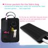 WK IEASON Hair Tool Travel Bag with Heat Resistant Mat for Hair Tools view 3