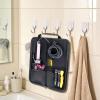 WK IEASON Hair Tool Travel Bag with Heat Resistant Mat Curling Iron Bag view 2